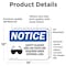 Signmission 10 in Height, 14 in Width, Vinyl Decal, Rectangle OS-2PACK-NS-D-1014-L-18159 - alternate 2